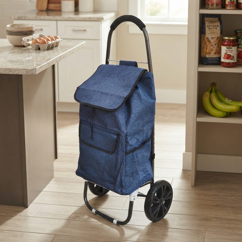 Carro De Compras Plegable Tela Impermeable