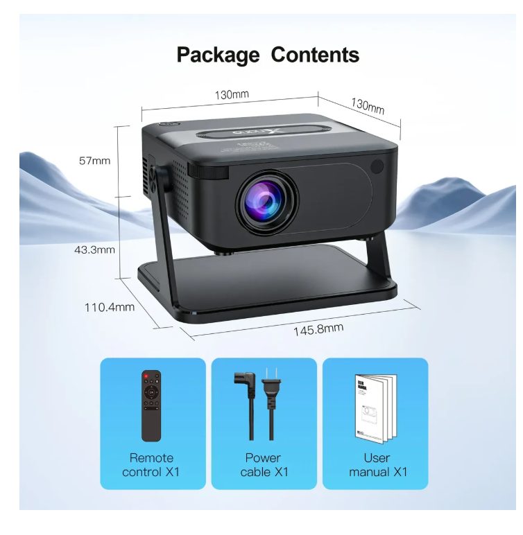 Proyector Portátil Xnano Mini  3