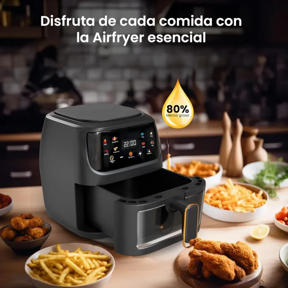 Freidora De Air Eléctrica 12 Litros 4