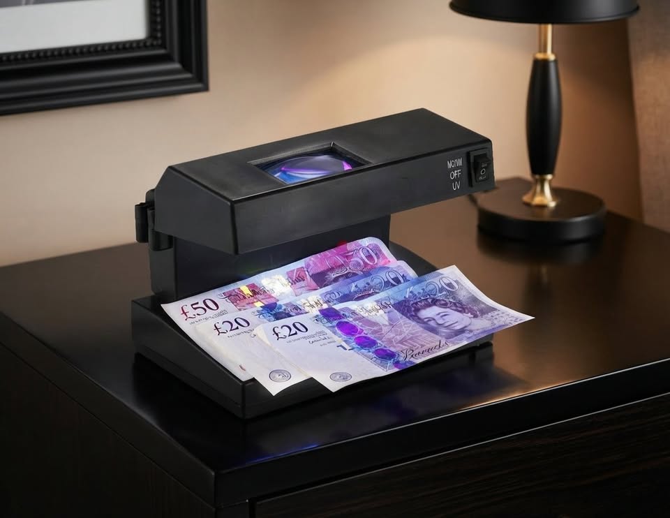 Detector Ultravioleta De Billetes Falsos