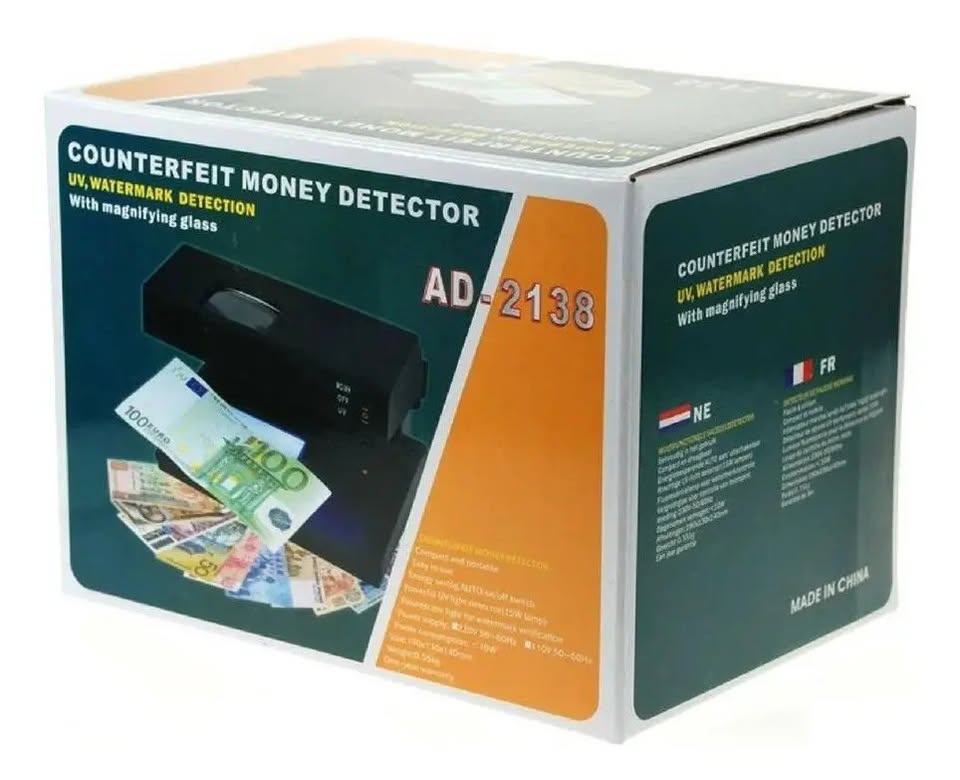Detector Ultravioleta De Billetes Falsos