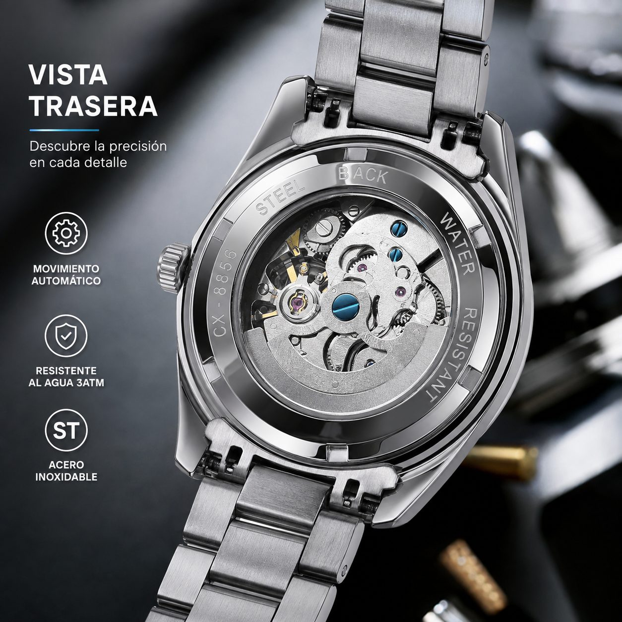 Reloj Chenxi 8856 Automatic Corazón 6