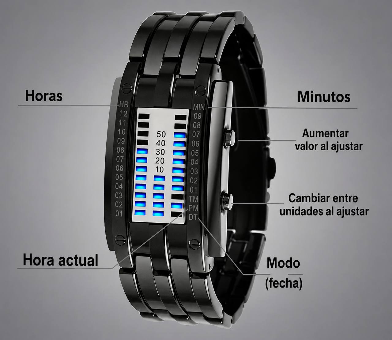 Reloj Skmei 0953 Binario 3