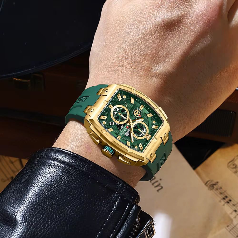 Reloj Curren 8488 Pulso Silicona 