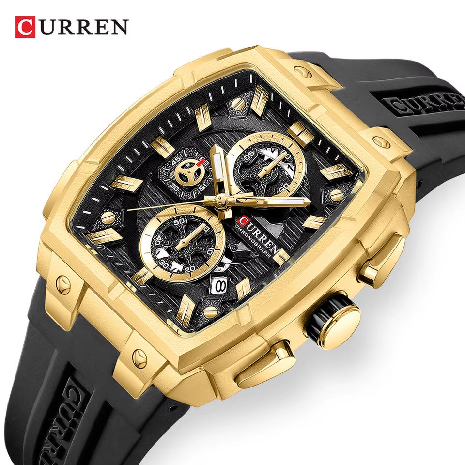 Reloj Curren 8488 Pulso Silicona  6