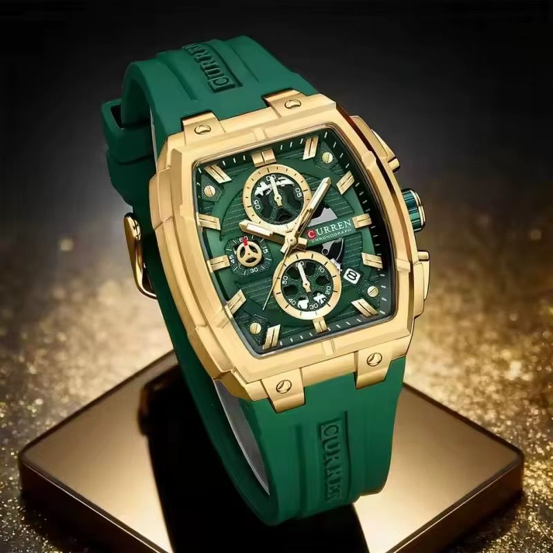 Reloj Curren 8488 Pulso Silicona  8