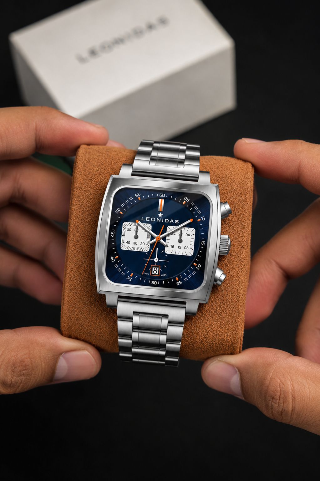 Reloj Leonidas 2182 Cuadrado 4