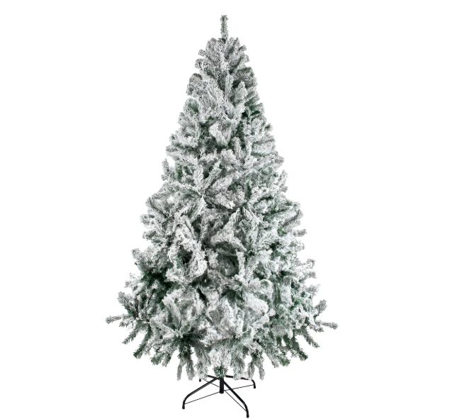 Árbol Navidad Nevado 2.10m Pino Navideño