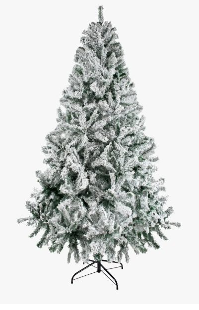 Árbol Navidad Nevado 1.60m Pino Navideño 4