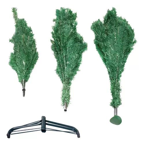 Árbol De Navidad Robusto 2.10 M Verde 