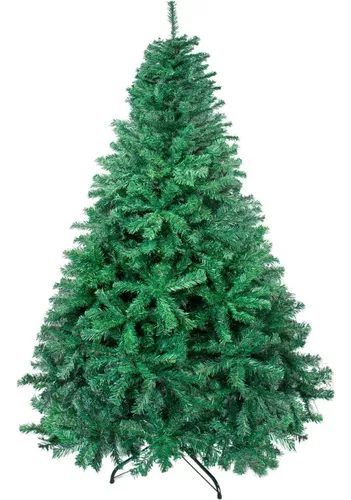 Árbol De Navidad Robusto 2.10 M Verde  3