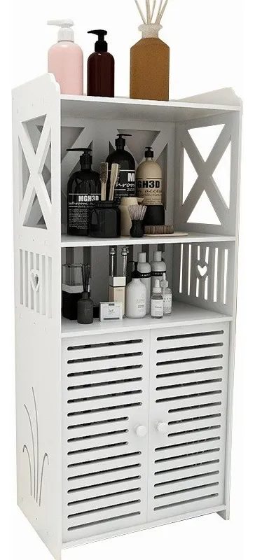 Mueble Estante Organizador Blanco Madera 5