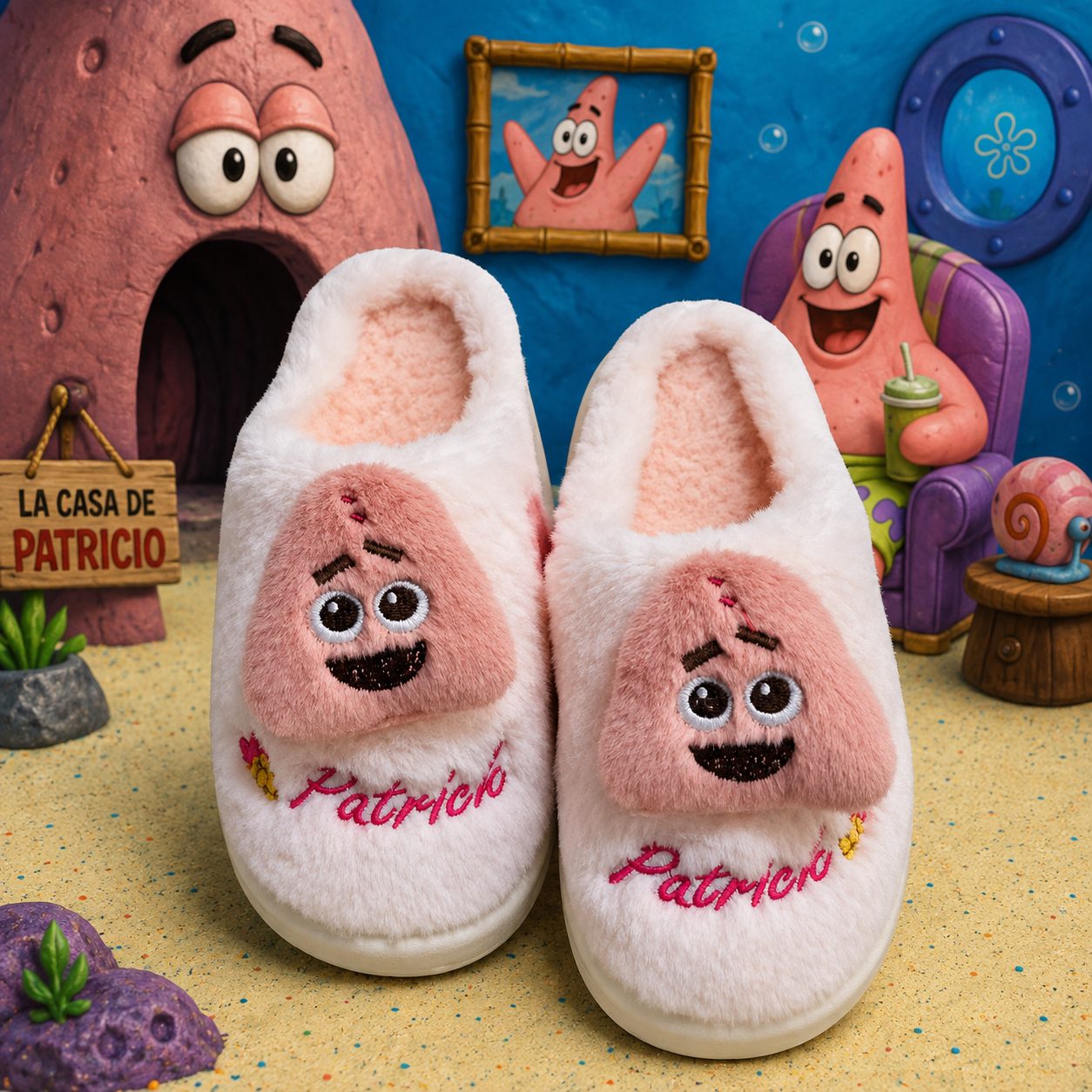 Pantuflas Fondo De Bikini