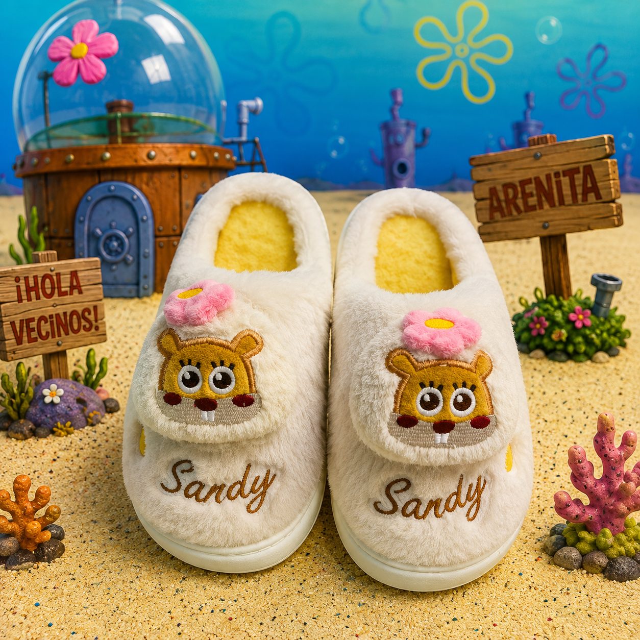 Pantuflas Fondo De Bikini 4