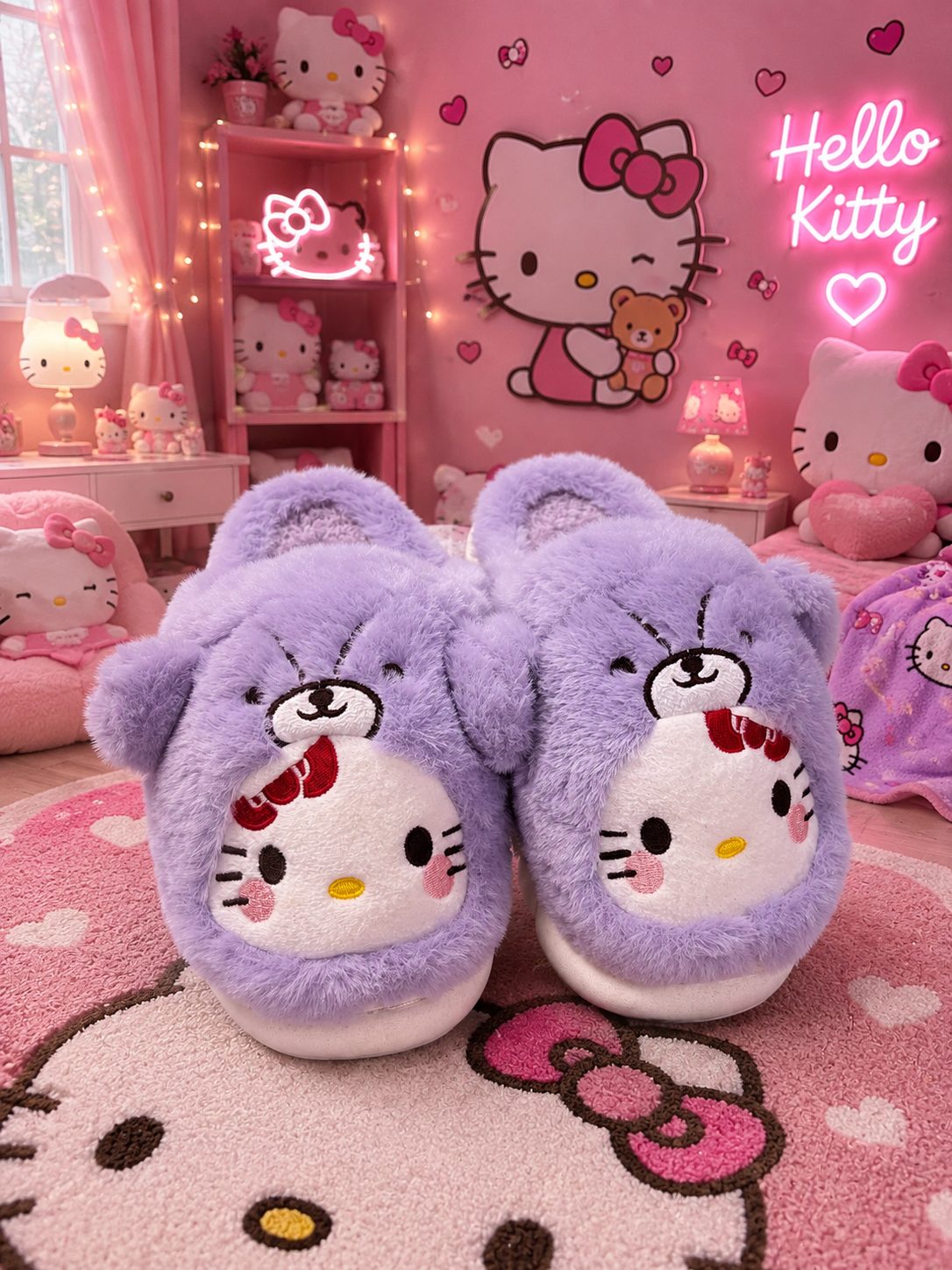 Pantuflas Hello Kitty