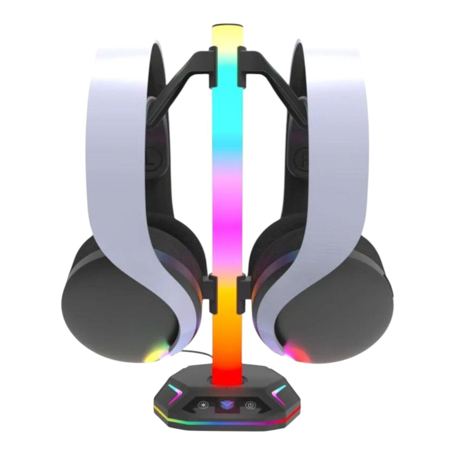 Soporte De Diadema Y Controles Con Luces