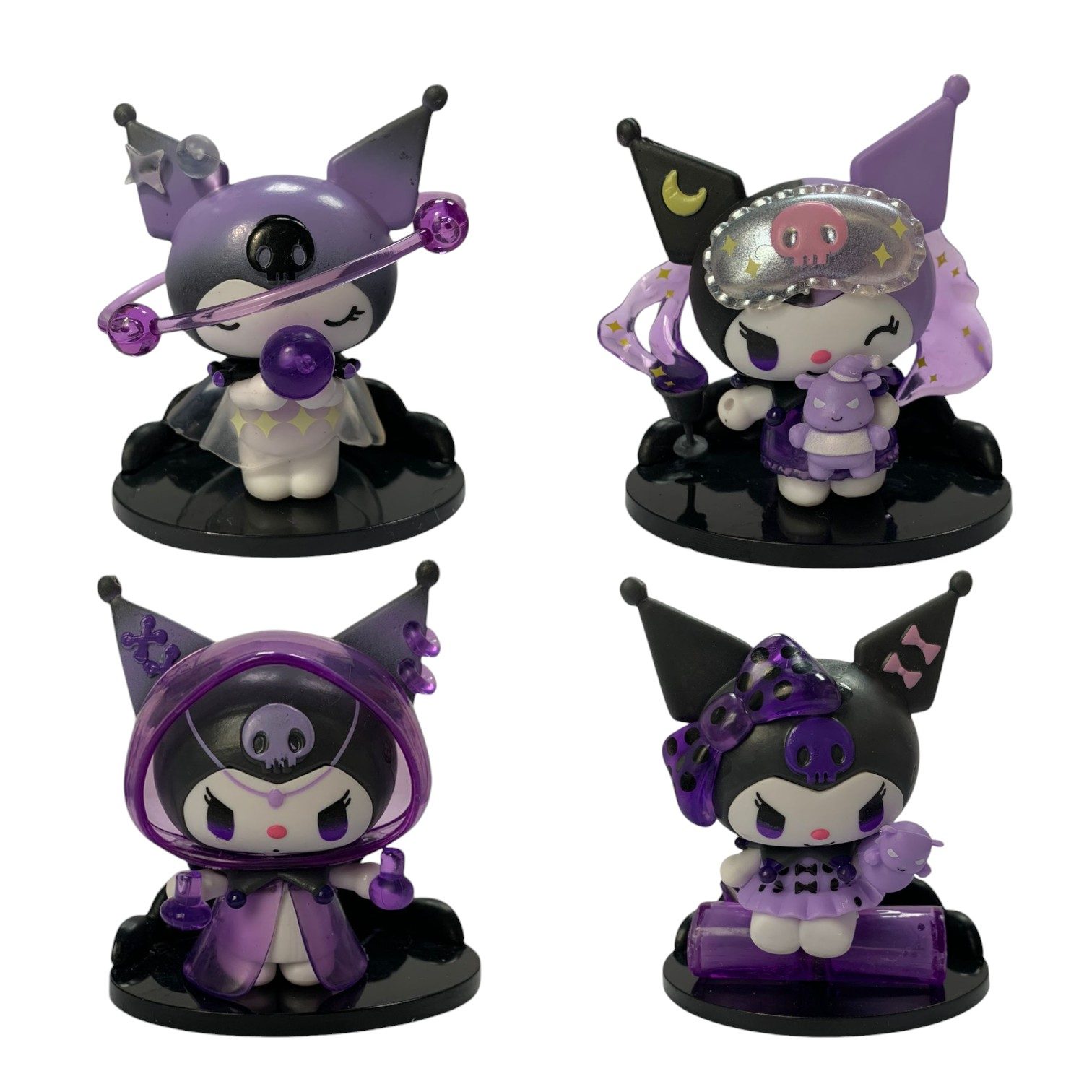 Set Coleccionable Figuras Kuromi Kawaii 3